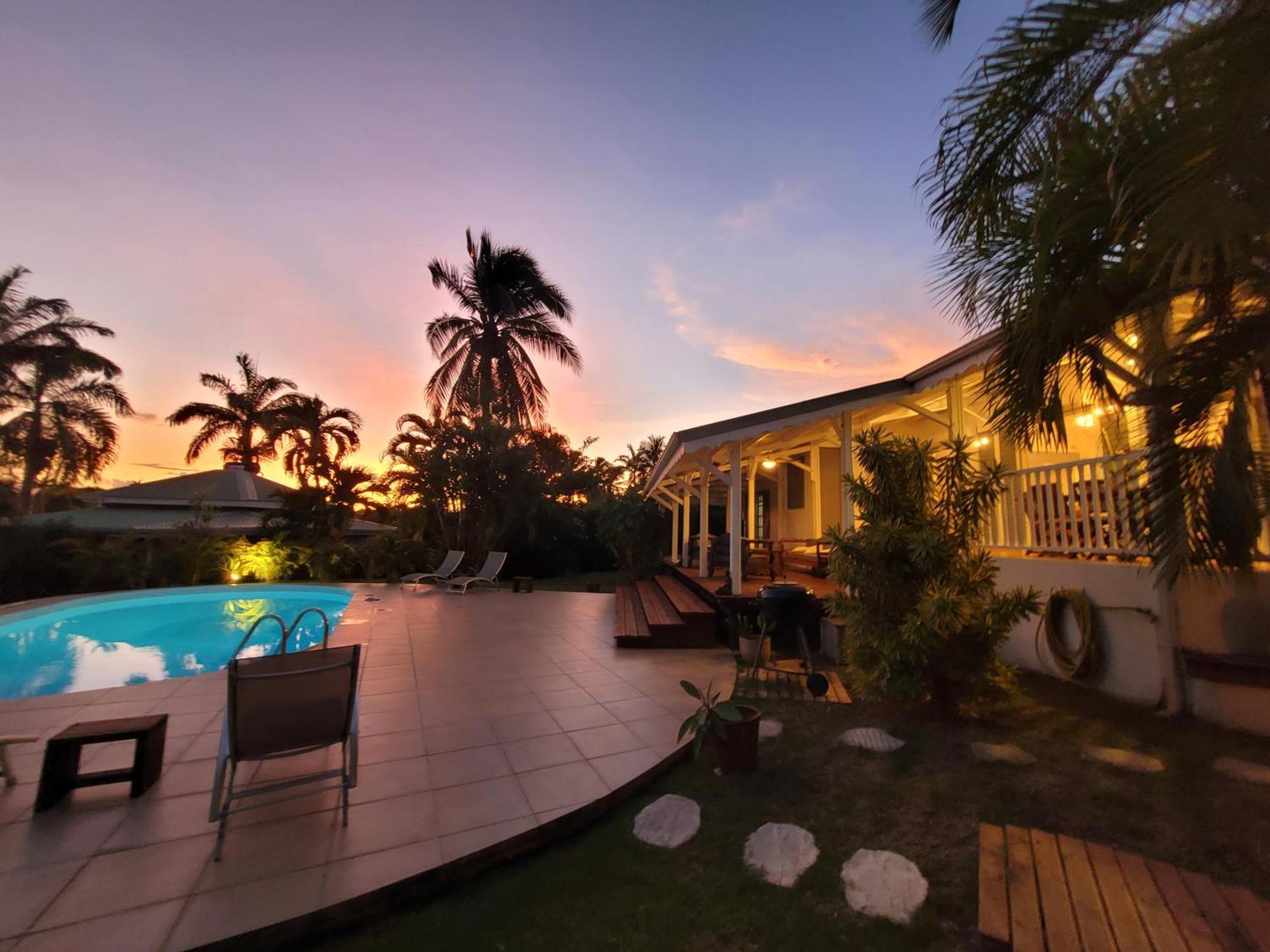 Villa Soley Caraibe Сен-Франсуа Экстерьер фото